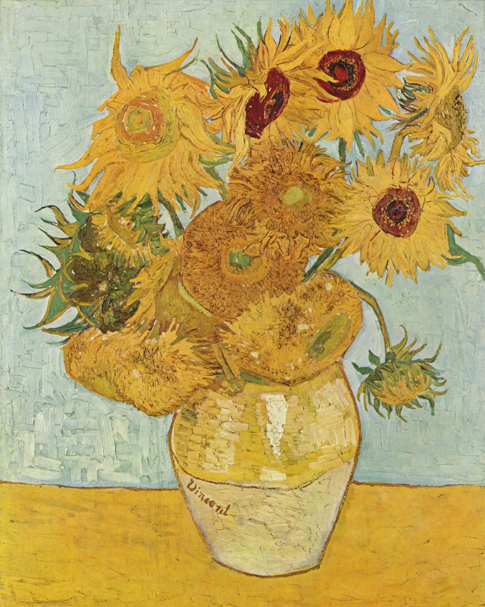 Zonnebloemen van Vincent van Gogh